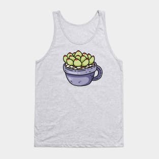 Succulent in a Cup Tank Top